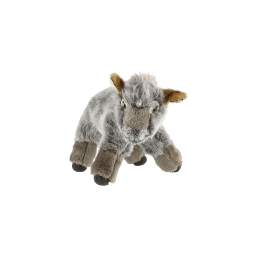 Pluche knuffel ezel 25 cm