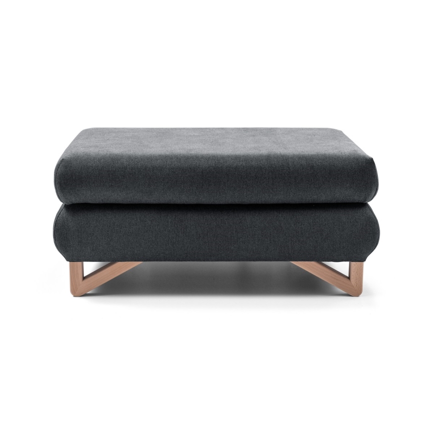 Poef AVESTA 63x95 cm antraciet