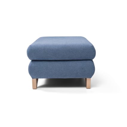 Poef AVESTA 63x95 cm blauw