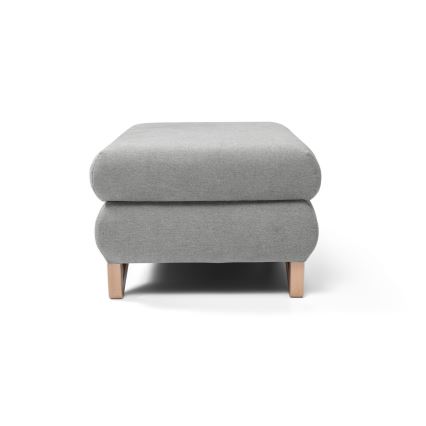 Poef AVESTA 63x95 cm grijs