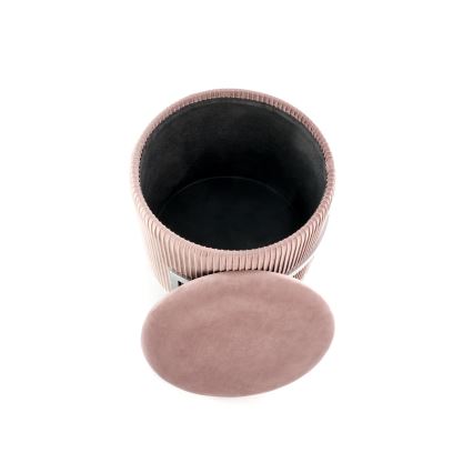 Poef CRICKET Ø 40 cm roze