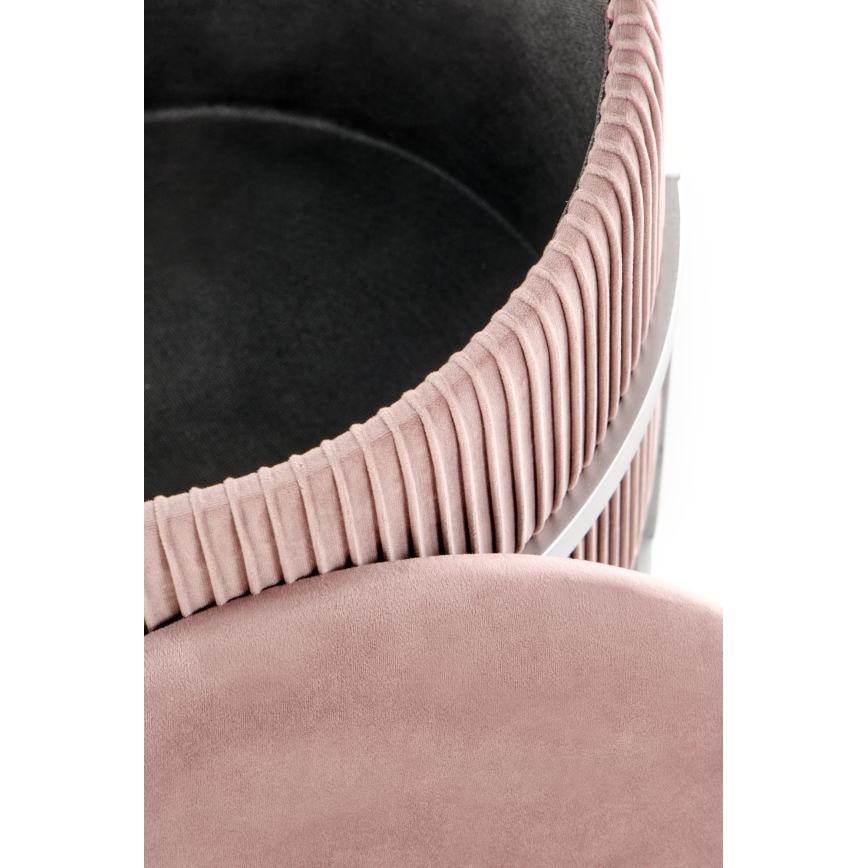 Poef CRICKET Ø 40 cm roze