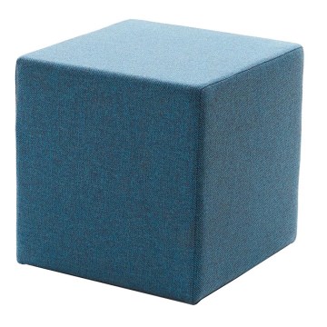 Poef CUBI 40x40 cm blauw