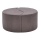 Poef JING Ø 80 cm bruin