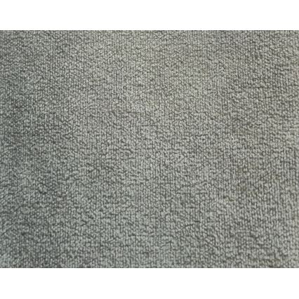 Poef LUBE 36x36 cm wit/grijs