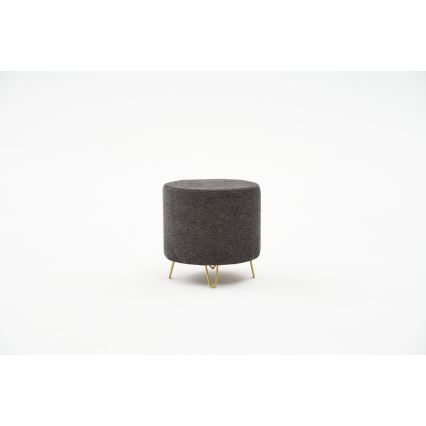 Poef NANI Ø 40 cm antraciet