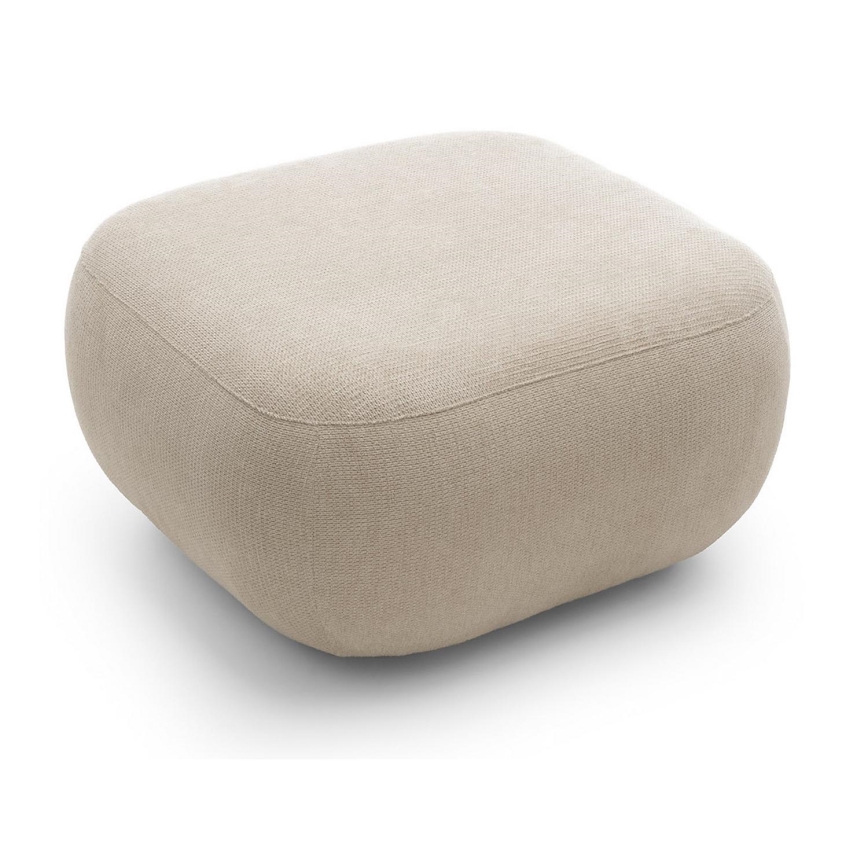 Poef OLBIA 75x75 cm beige