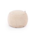 Poef PAKS Ø 50 cm beige