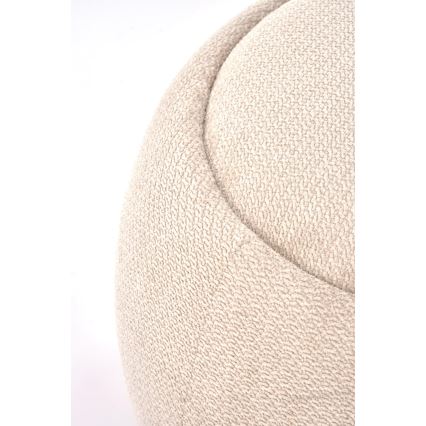Poef PAKS Ø 50 cm beige