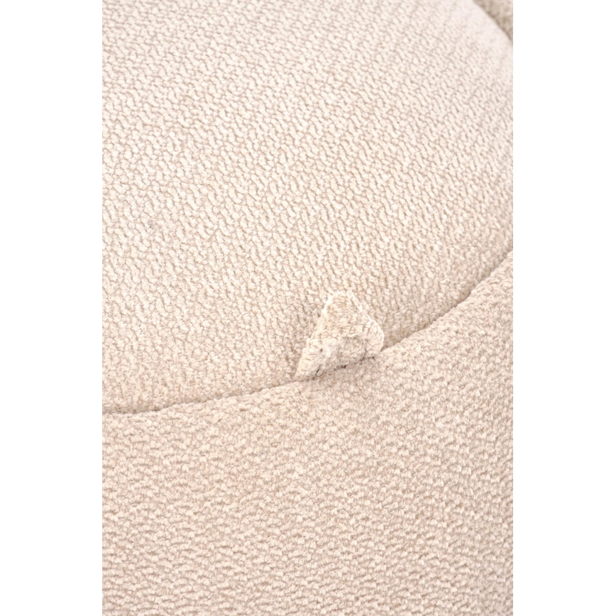 Poef PAKS Ø 50 cm beige