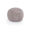 Poef PAKS Ø 50 cm grijs