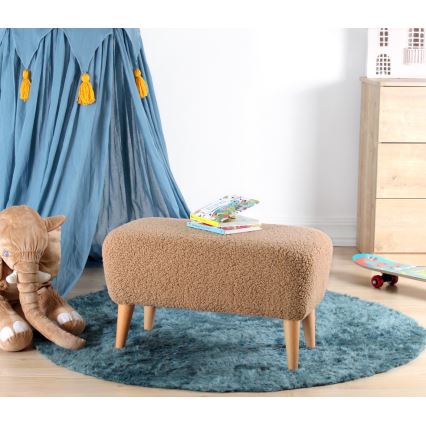 Poef PIXI 32x61 cm bruin