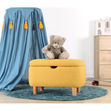 Poef PIXI 37x61 cm geel