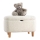 Poef PIXI 37x61 cm wit