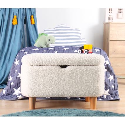 Poef PIXI 37x61 cm wit