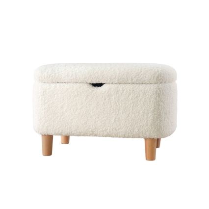 Poef PIXI 37x61 cm wit