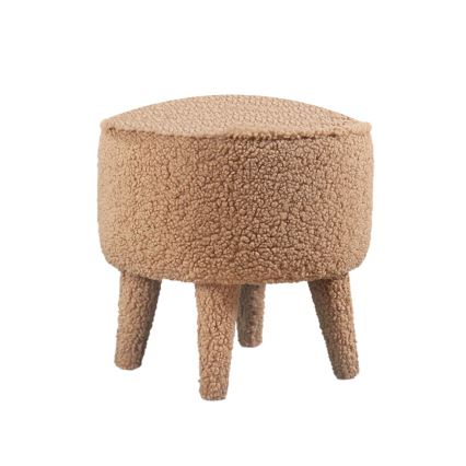Poef PIXI Ø 38 cm bruin