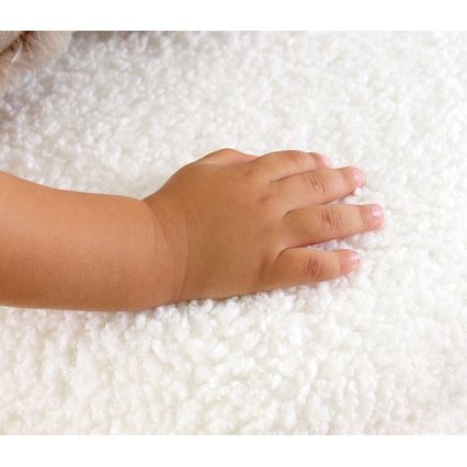 Poef PIXI Ø 38 cm wit