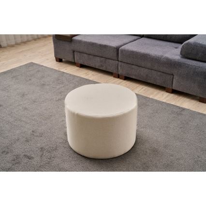 Poef RABO Ø 58 cm, crème
