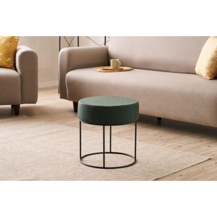 Poef RELO Ø 40 cm, groen