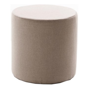 Poef RONDO Ø 40 cm beige