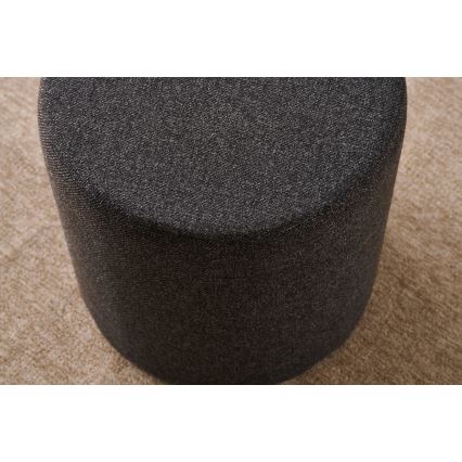 Poef RONDO Ø 40 cm, grijs