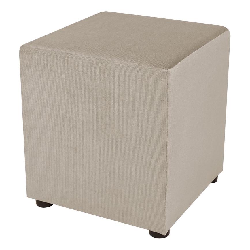 Poef SIX 40x40 cm beige