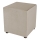Poef SIX 40x40 cm beige