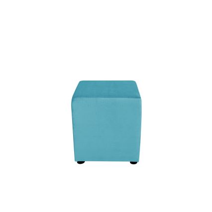 Poef SIX 40x40 cm blauw