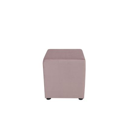 Poef SIX 40x40 cm roze
