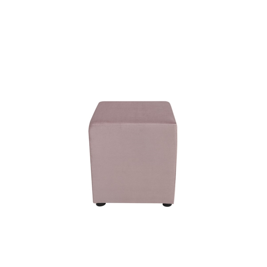 Poef SIX 40x40 cm roze