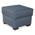 Poef VIVA 51 x 51 cm blauw