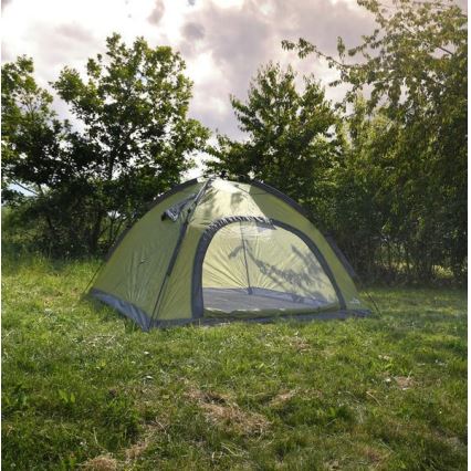 Pop-up tent voor 3-4 personen PU 3000 mm groen