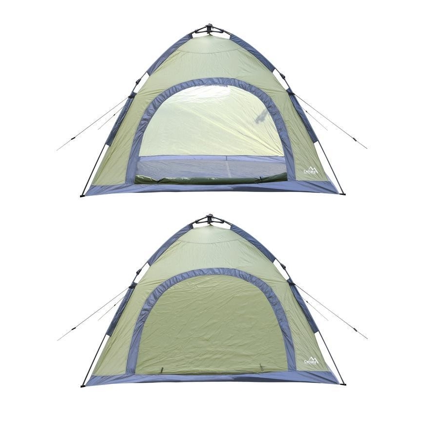 Pop-up tent voor 3-4 personen PU 3000 mm groen