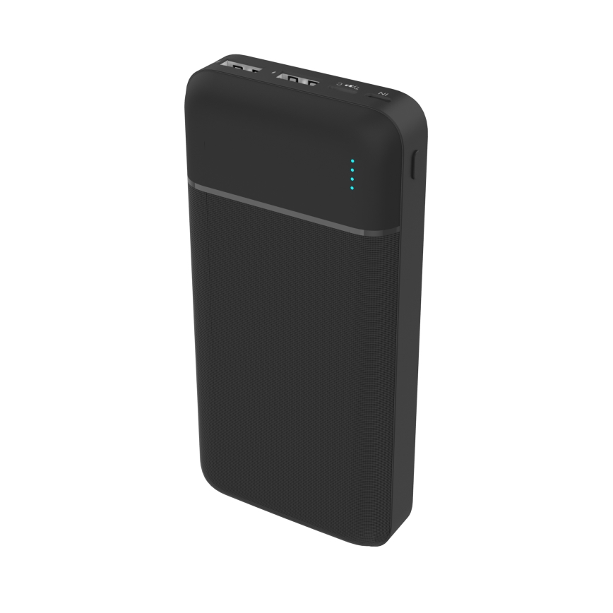 Power Bank 20000 mAh 3,7V zwart