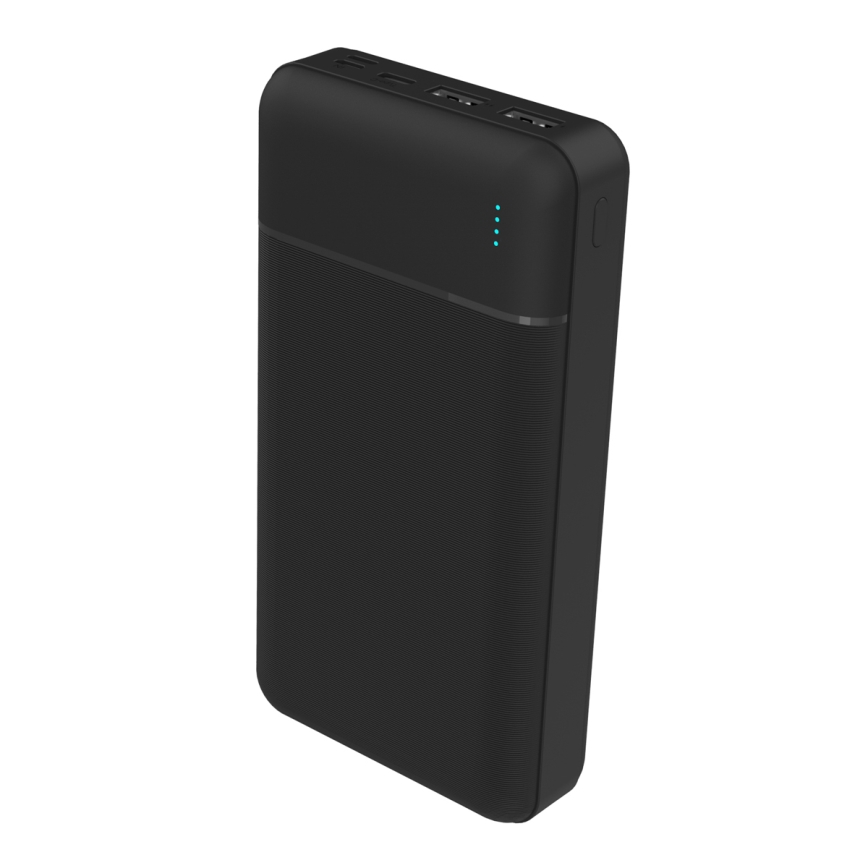 Power Bank 30000 mAh 3,7V zwart