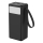 Powerbank 40000 mAh 65W Power Delivery 2xUSB-A + 2xUSB-C met LED-zaklamp en 1m USB-C-kabel zwart