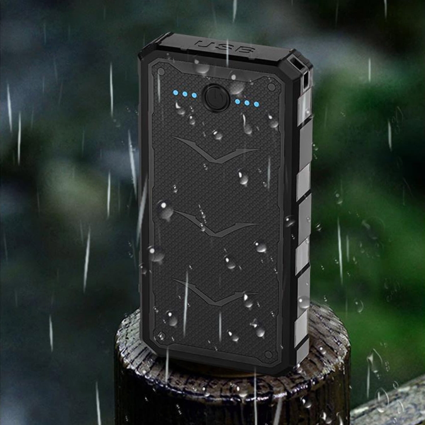 Powerbank met een zaklamp op zonne-energie 20000mAh 3,7V
