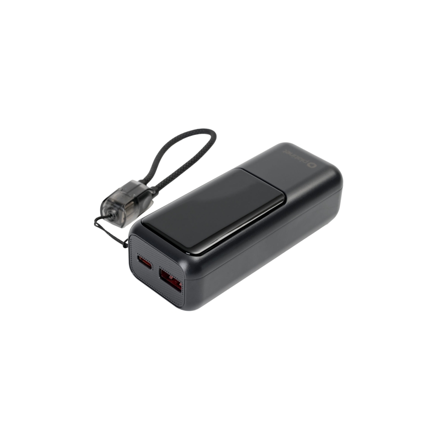 Powerbank met LED-display Power Delivery 10000 mAh 3,7V zwart