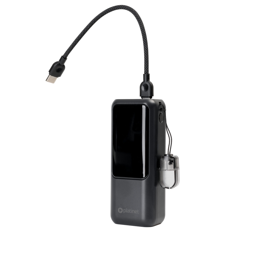 Powerbank met LED-display Power Delivery 10000 mAh 3,7V zwart