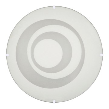 Prezent 1328 - Vervangend glas voor plafondlamp RINGS E27