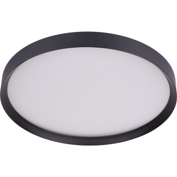 Prezent 17317 - Dimbare LED-plafondlamp MAYSA LED/72W/230V 3000/4000/6000K Ø 77 cm zwart
