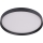 Prezent 17317 - Dimbare LED-plafondlamp MAYSA LED/72W/230V 3000/4000/6000K Ø 77 cm zwart