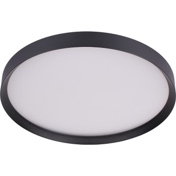 Prezent 17317 - LED-dimbare plafondlamp MAYSA LED/72W/230V 3000/4000/6000K Ø 77 cm zwart