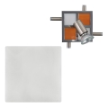 Prezent 250 - Vervangend glas voor wandlamp CRISSIER