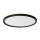 Prezent 27310 - LED Badkamer plafondlamp CORDIA LED/12W/230V 3000/6000K IP54 zwart