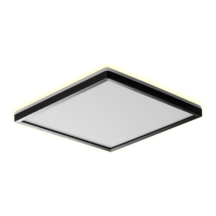 Prezent 27313 -LED Badkamer plafondlamp CORDIA SQ LED/18W/230V 3000/6000K IP54 zwart