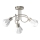 Prezent 27511 - Bevestigde hanglamp METIS 3xE14/40W/230V mat chroom