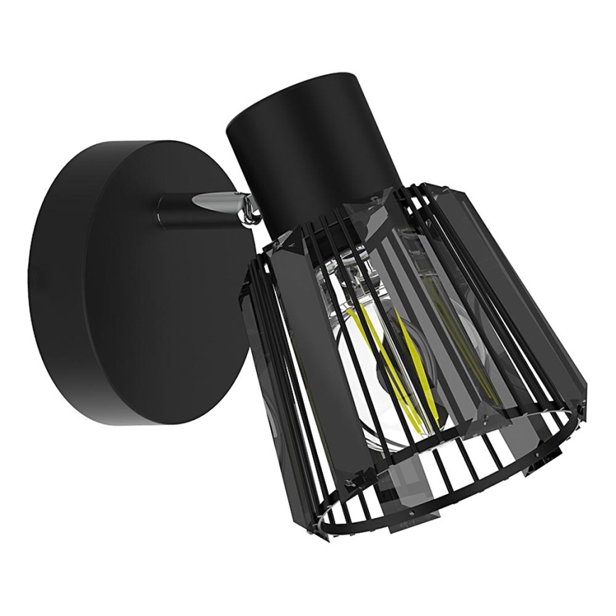 Prezent 27516 - Wandspot PONTEO 1xE27/40W/230V zwart