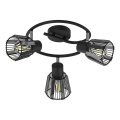 Prezent 27518 - Spot PONTEO 3xE27/40W/230V zwart